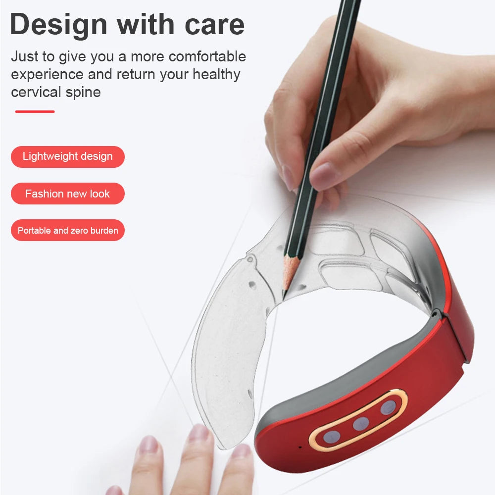 Heated Pulse Neck Massager